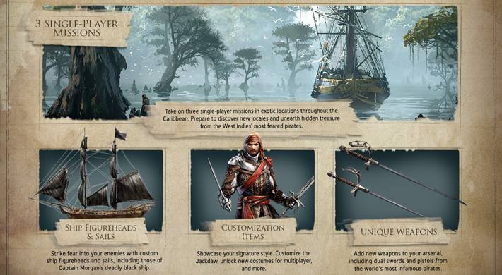 Illustrious Pirates Pack для Assassin’s Creed 4 теперь в свободном доступе